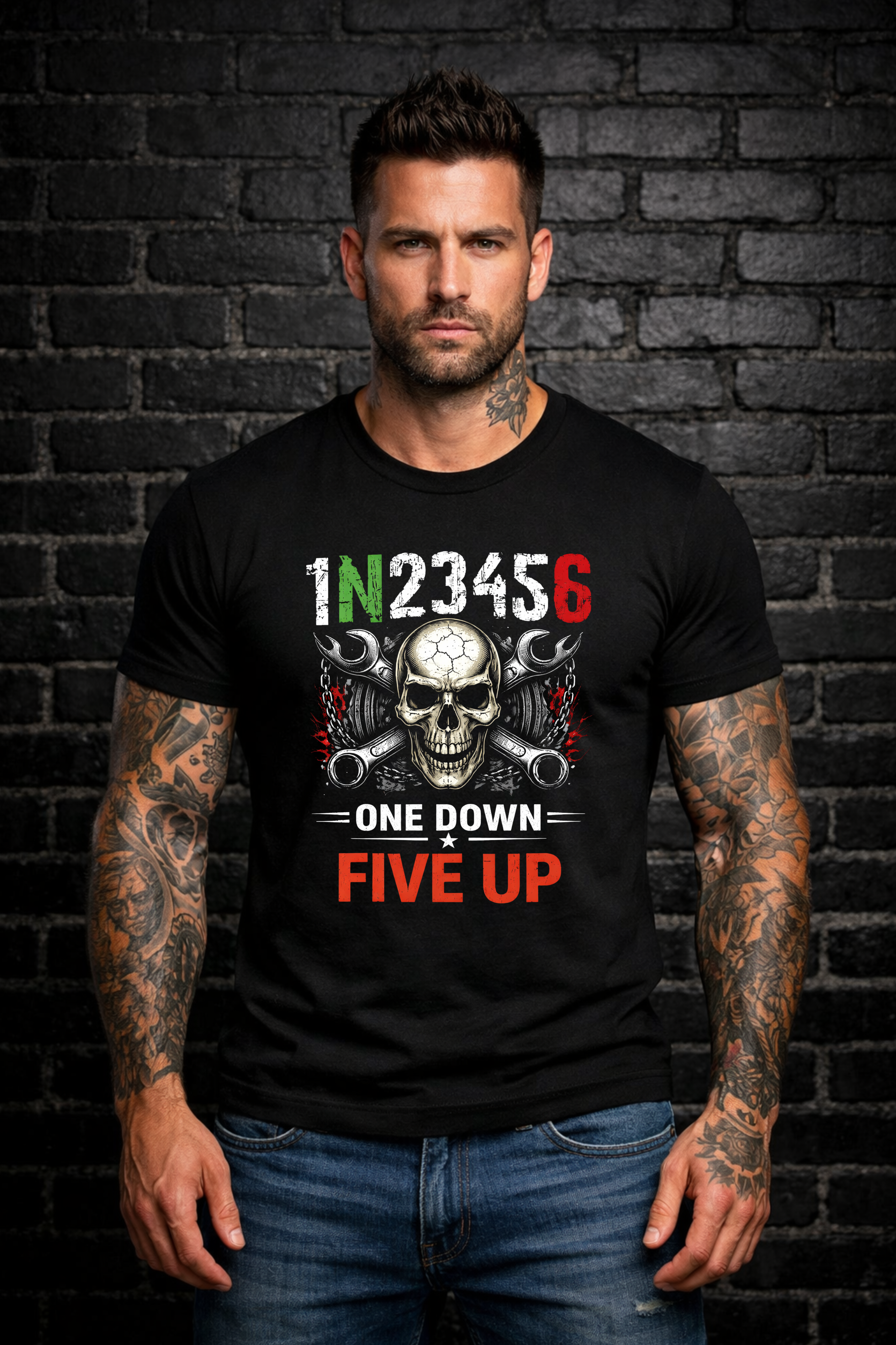 IN23456 – One Down Five Up Tee