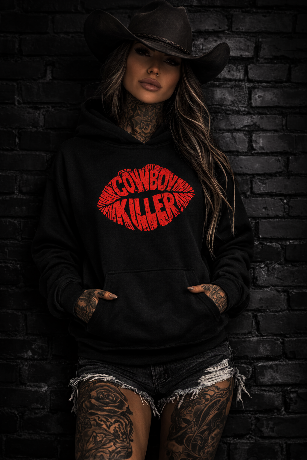 Cowboy Killer Hoodie 🤠💋