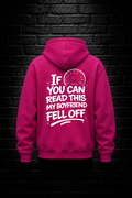 If You Can Read This Hoodie – Hot Pink