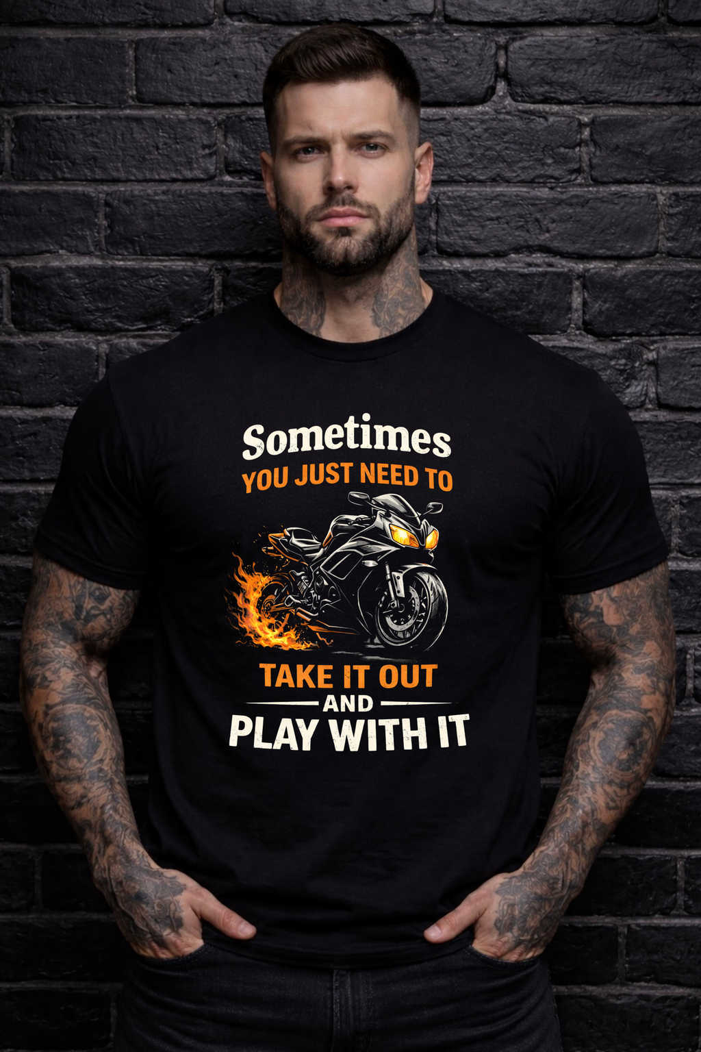 Sometimes you just need to take it out… and play with it.