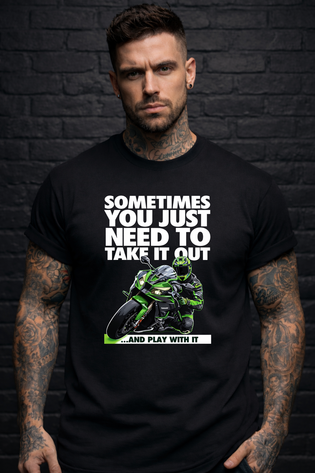 Sometimes you just need to take it out… and play with it.