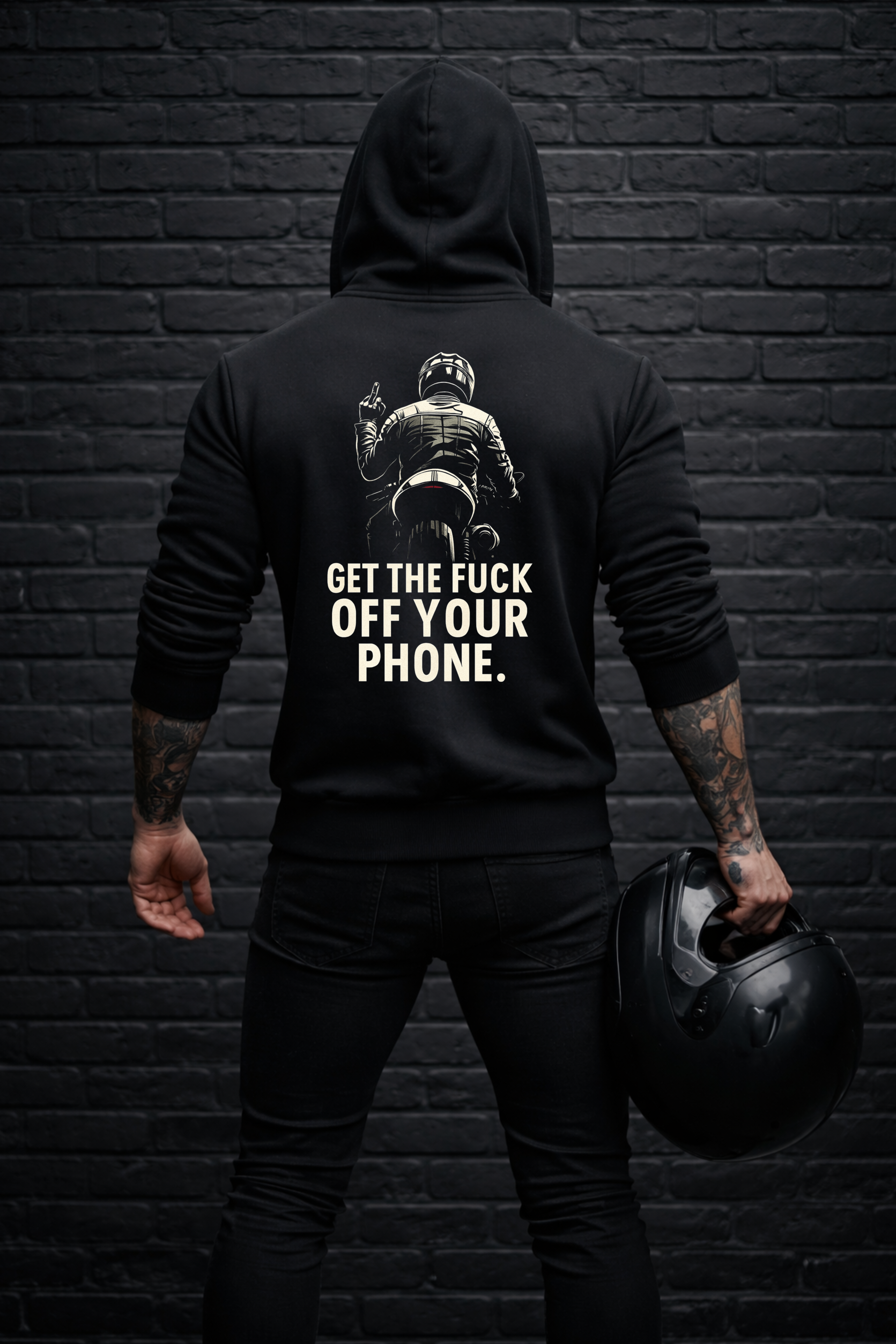 Get the F*ck Off Your Phone Hoodie