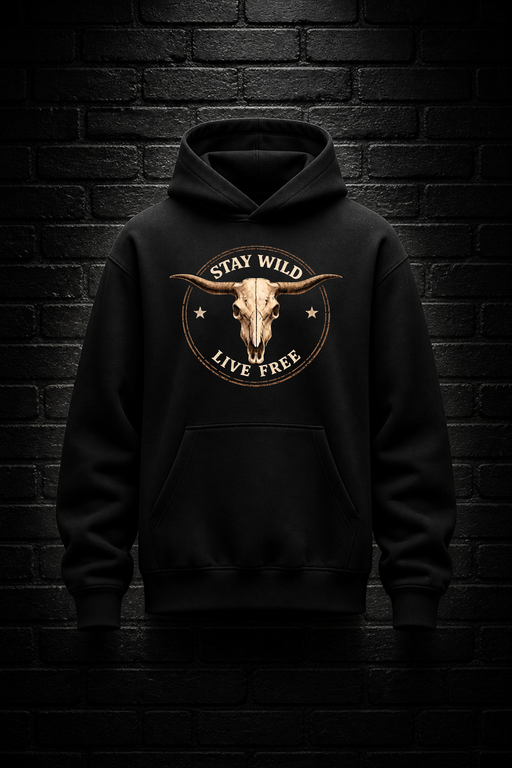 Stay Wild – Live Free Hoodie
